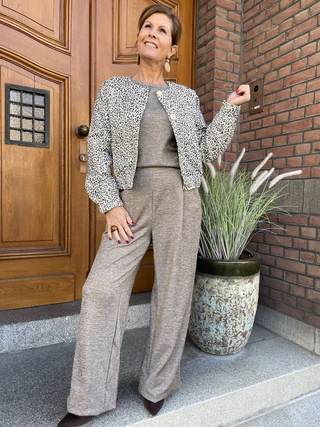 BROEK RIET - TAUPE 227