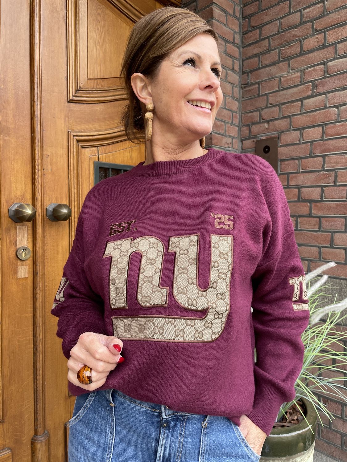 NY Pull BORDEAUX - 766