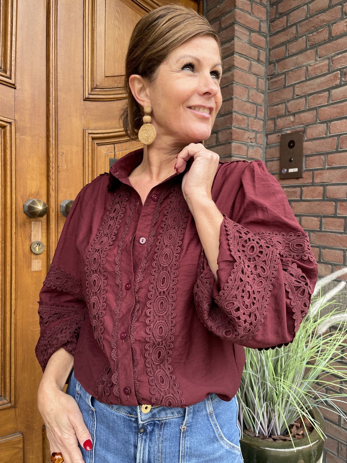 Blouse 1855 - Bordeaux