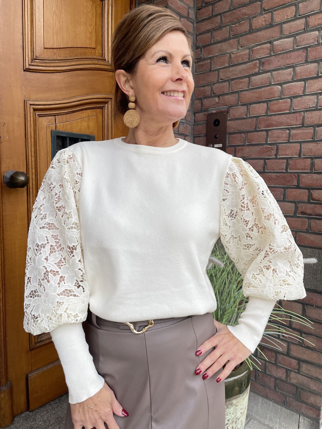 TRUI Eliza - Offwhite - met KANT MOUW