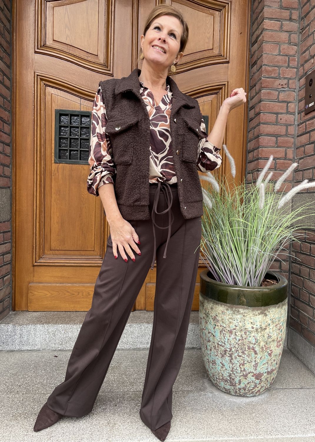 PANTALON Nowe - CHOCO