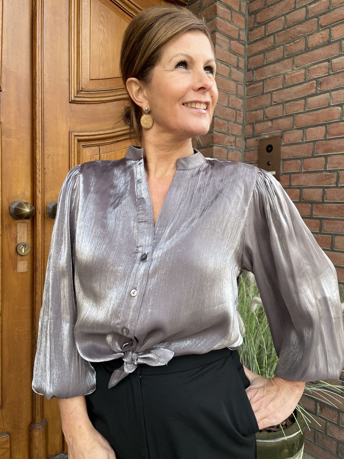 Blouse Aylin - Grijs