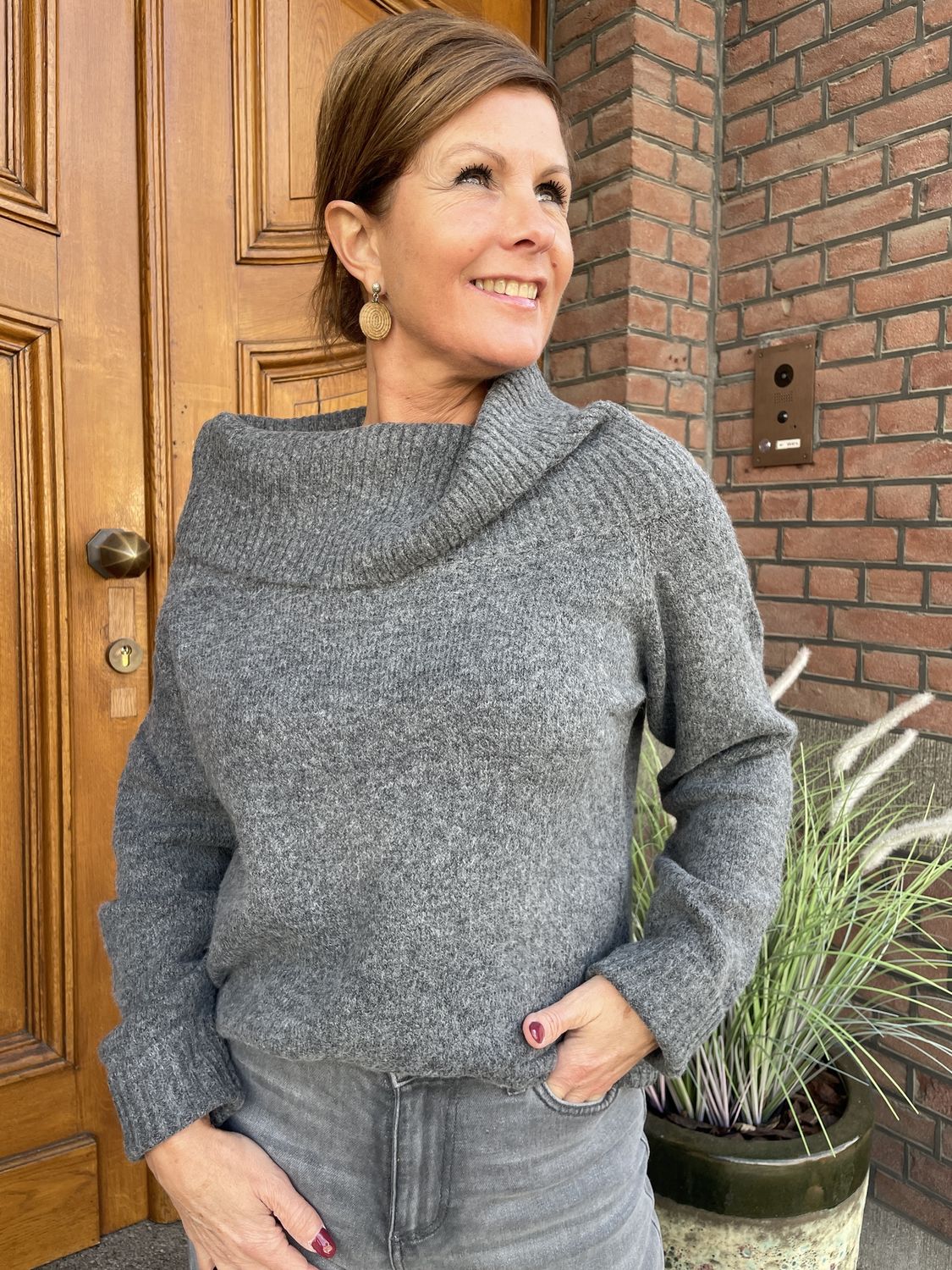 Sweater GRIJS - MADDY