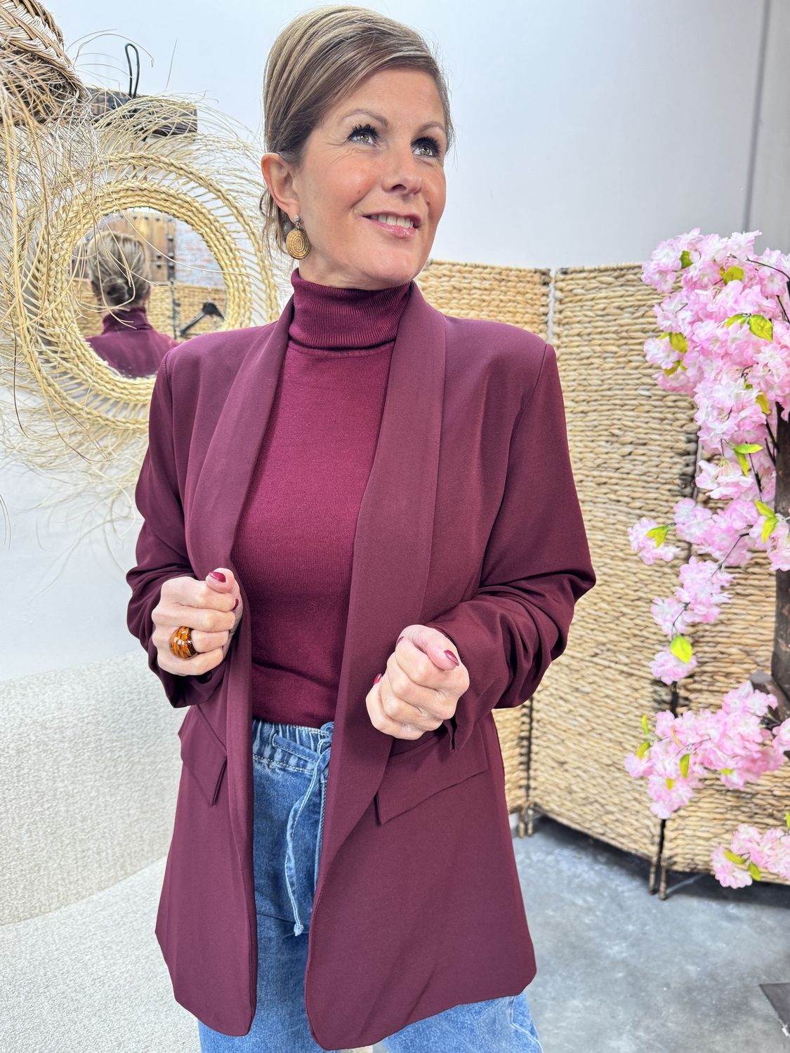 Blazer Senca Bordeaux