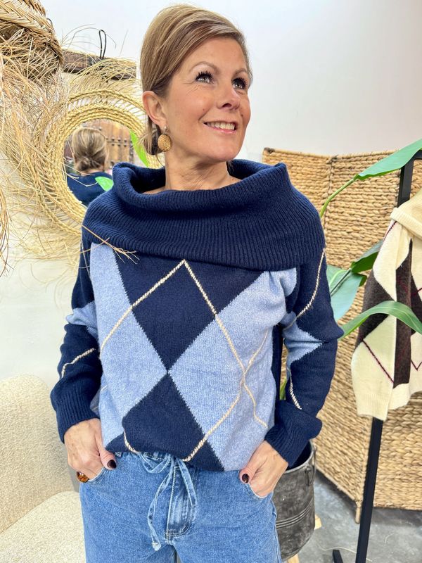 SWEATER Blauw - Lois