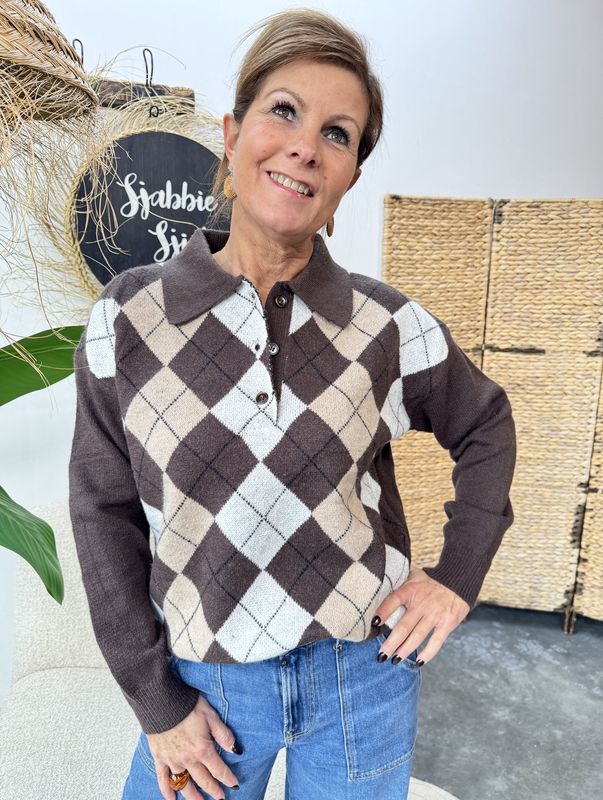 GERUITE POLO SWEATER