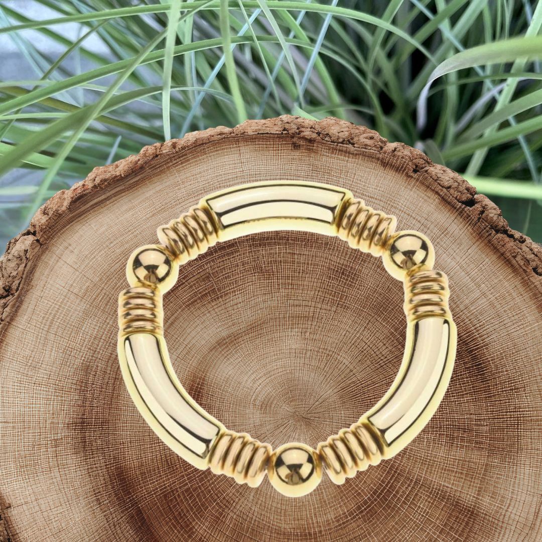 ELASTISCH ARMBAND - GOUD 1