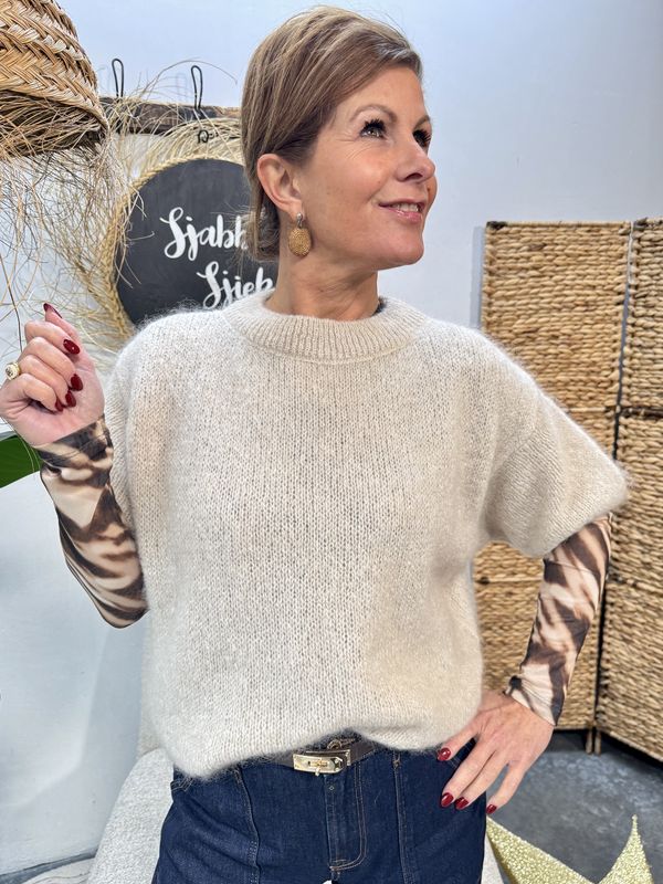 SWEATER MARIELLE - BEIGE -