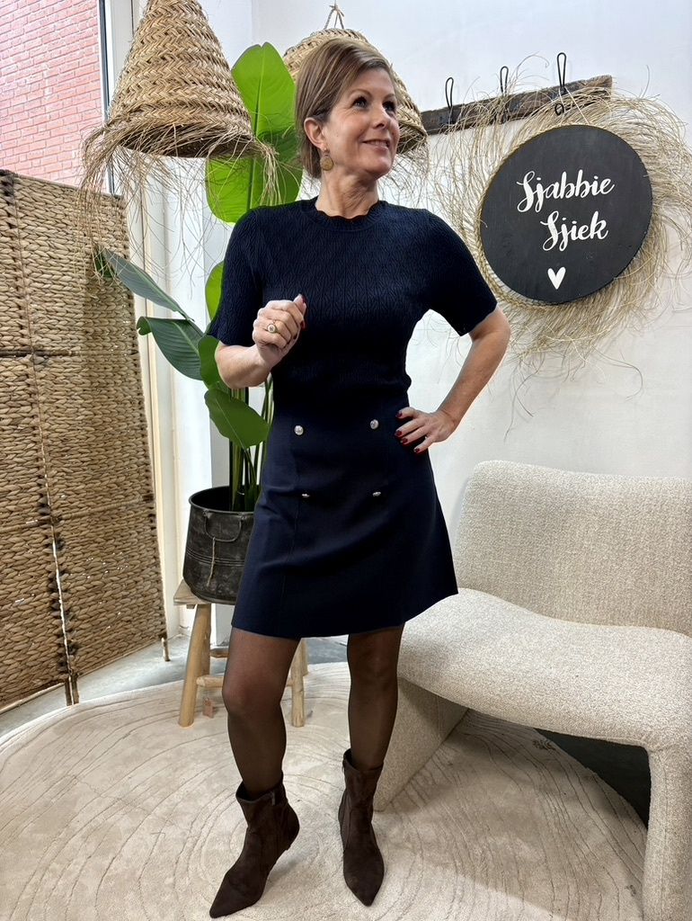 DRESS RMIMI - Donkerblauw