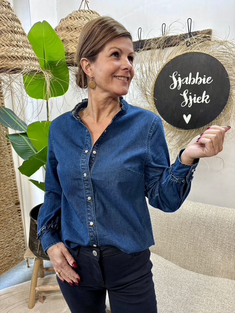 BLOUSE CING - Denim