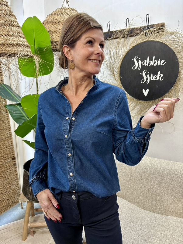 BLOUSE CING - Denim