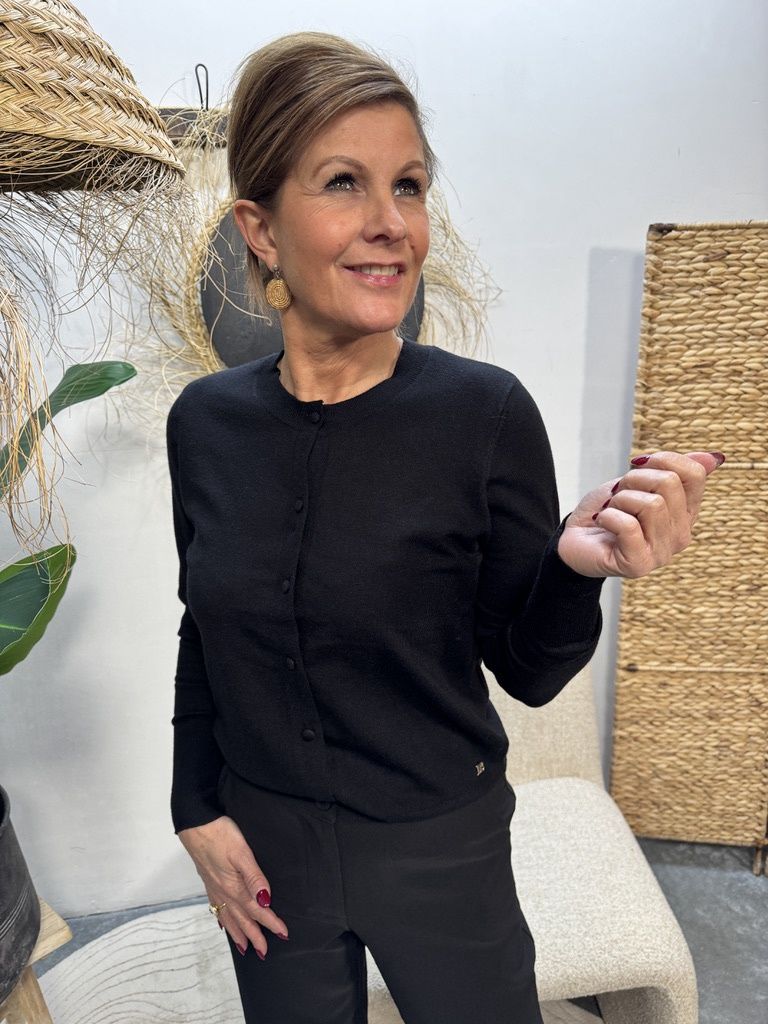 Vest STEFANIE - Zwart