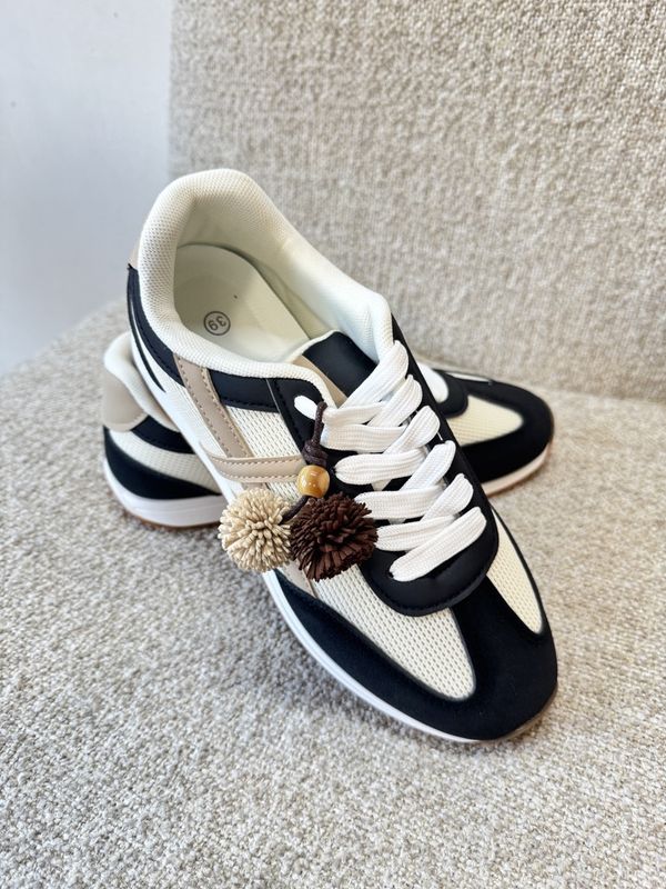 SNEAKER Zwart/Beige - PIPPA