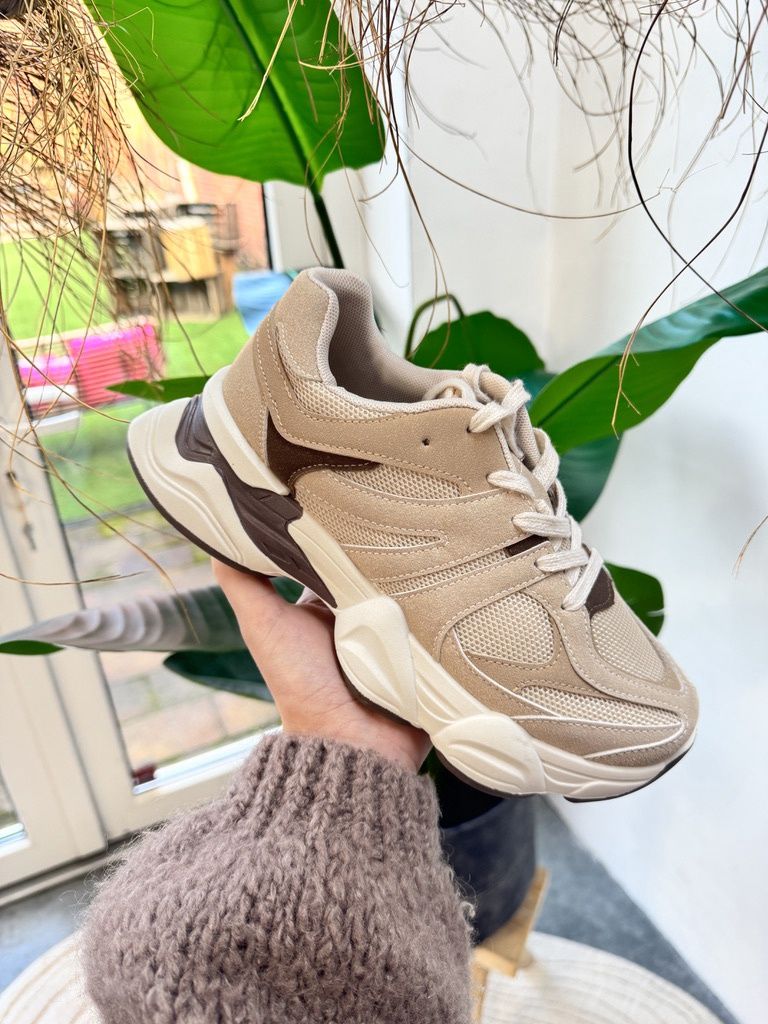 SNEAKER PURE - BEIGE