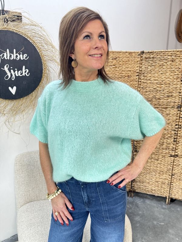 SWEATER Marielle - MINTGROEN