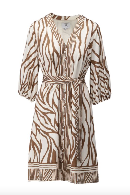 C208 P077 - Jurk met Print