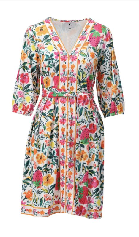 C402 P137 - Jurk met Design