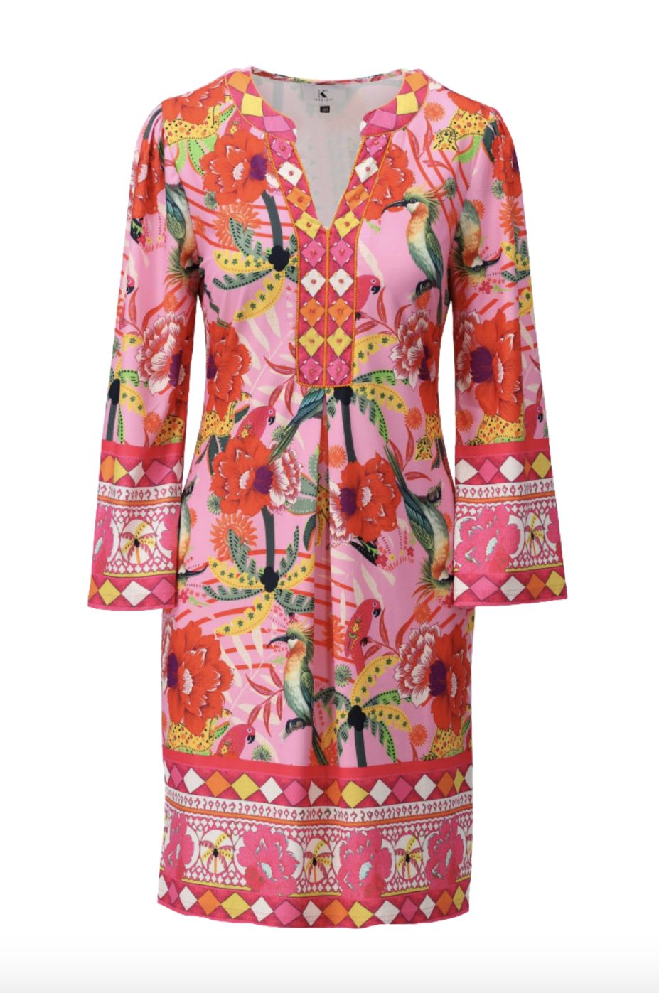 C411 P136 - Jurk met Design