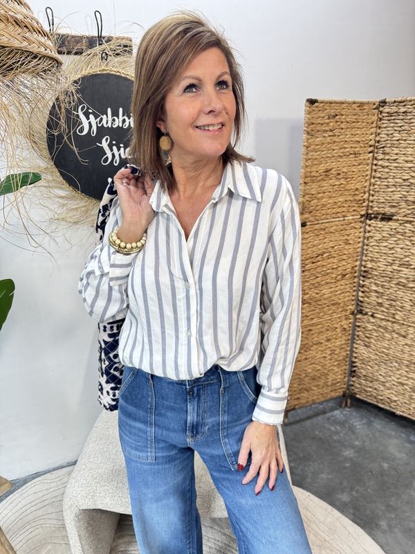 BLOUSE SENSE STRIPE