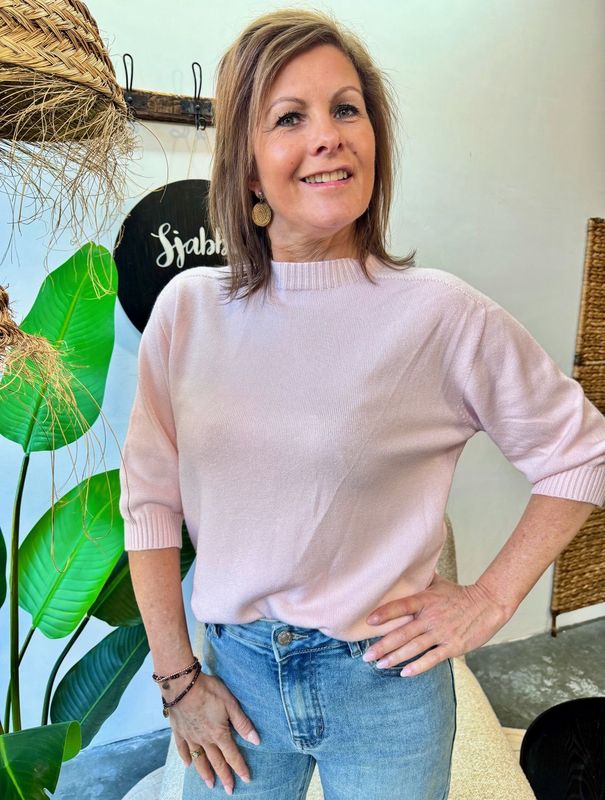 SWEATER ISABELLA - Zacht Roze