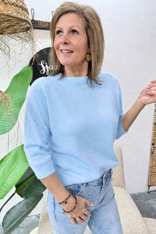 SWEATER ISABELLA - Lichtblauw