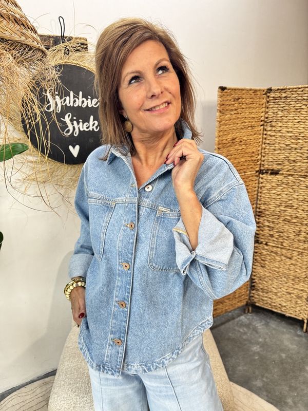 JACKET TAMARA - LIGHT BLUE