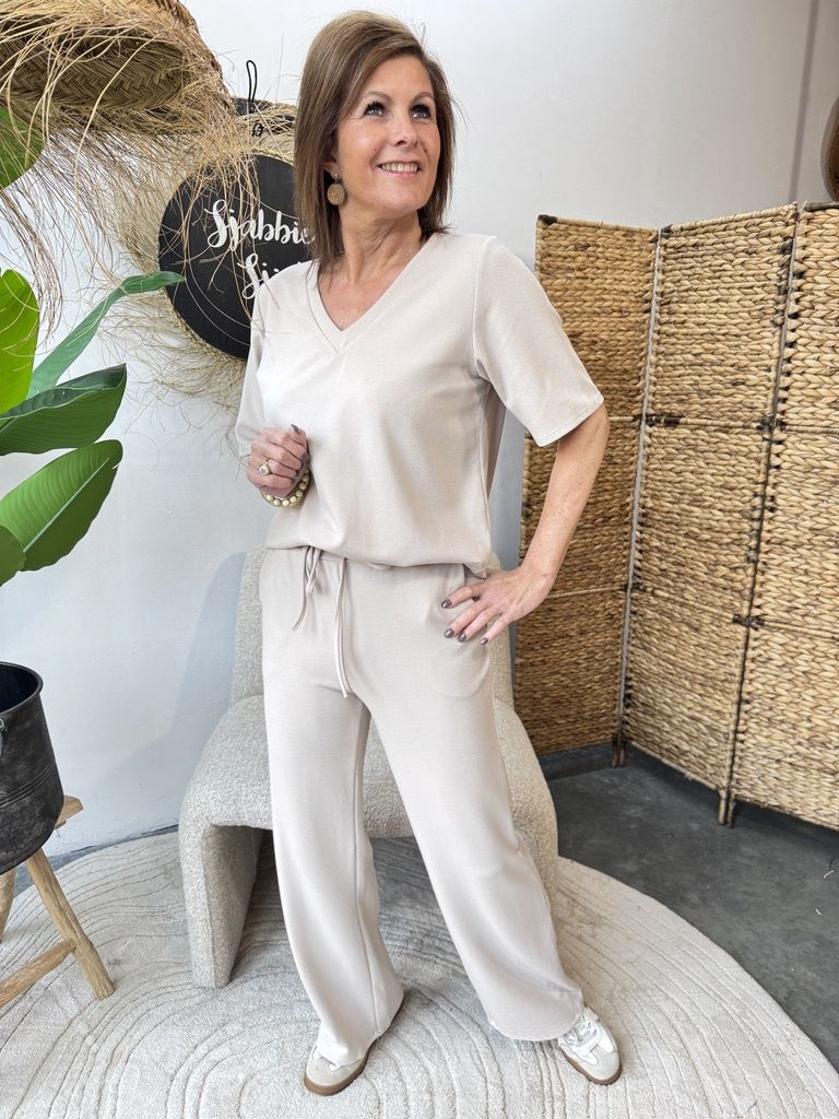 BROEK ELLY - BEIGE