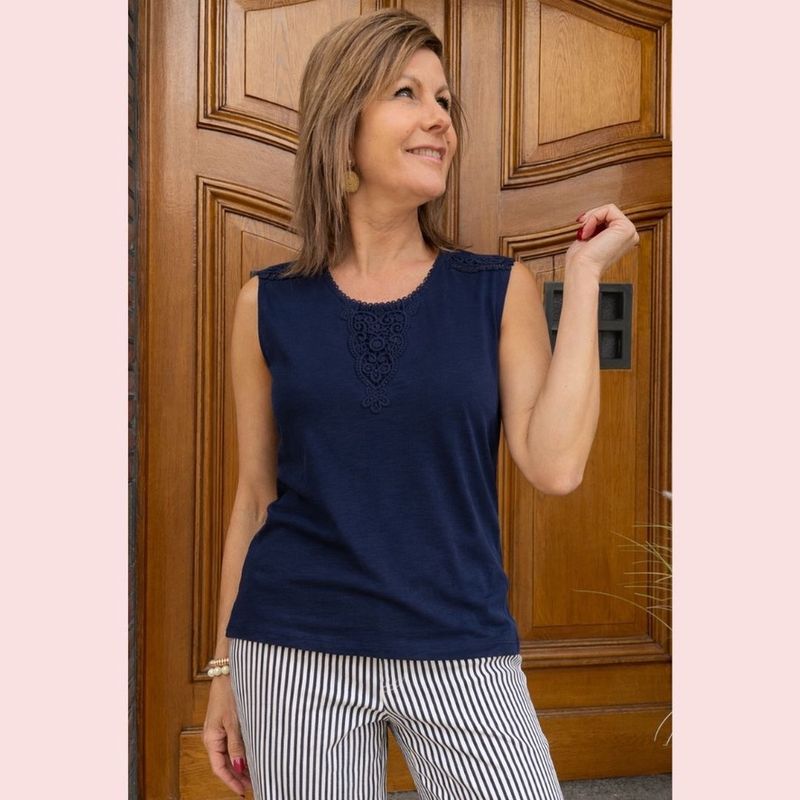 TOP VERENE - Night Blue