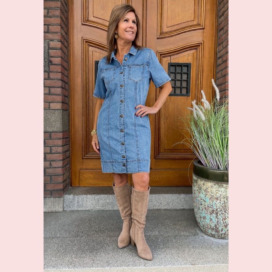 DENIM DRESS VICKY