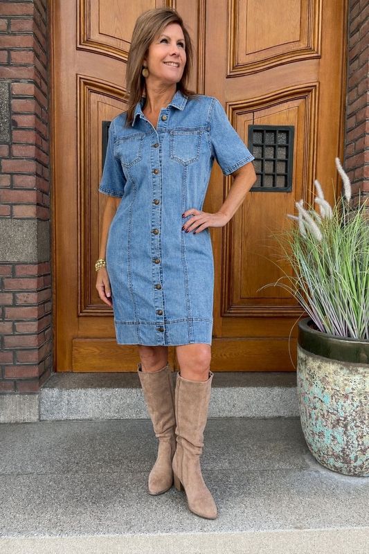 DENIM DRESS VICKY