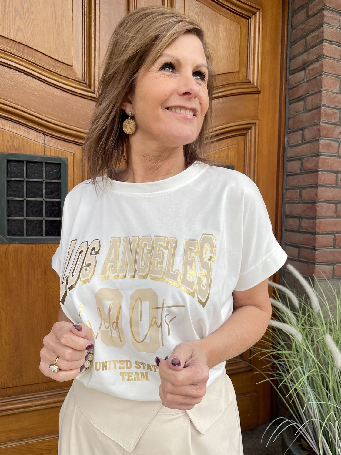 TSHIRT - Los Angeles - Beige