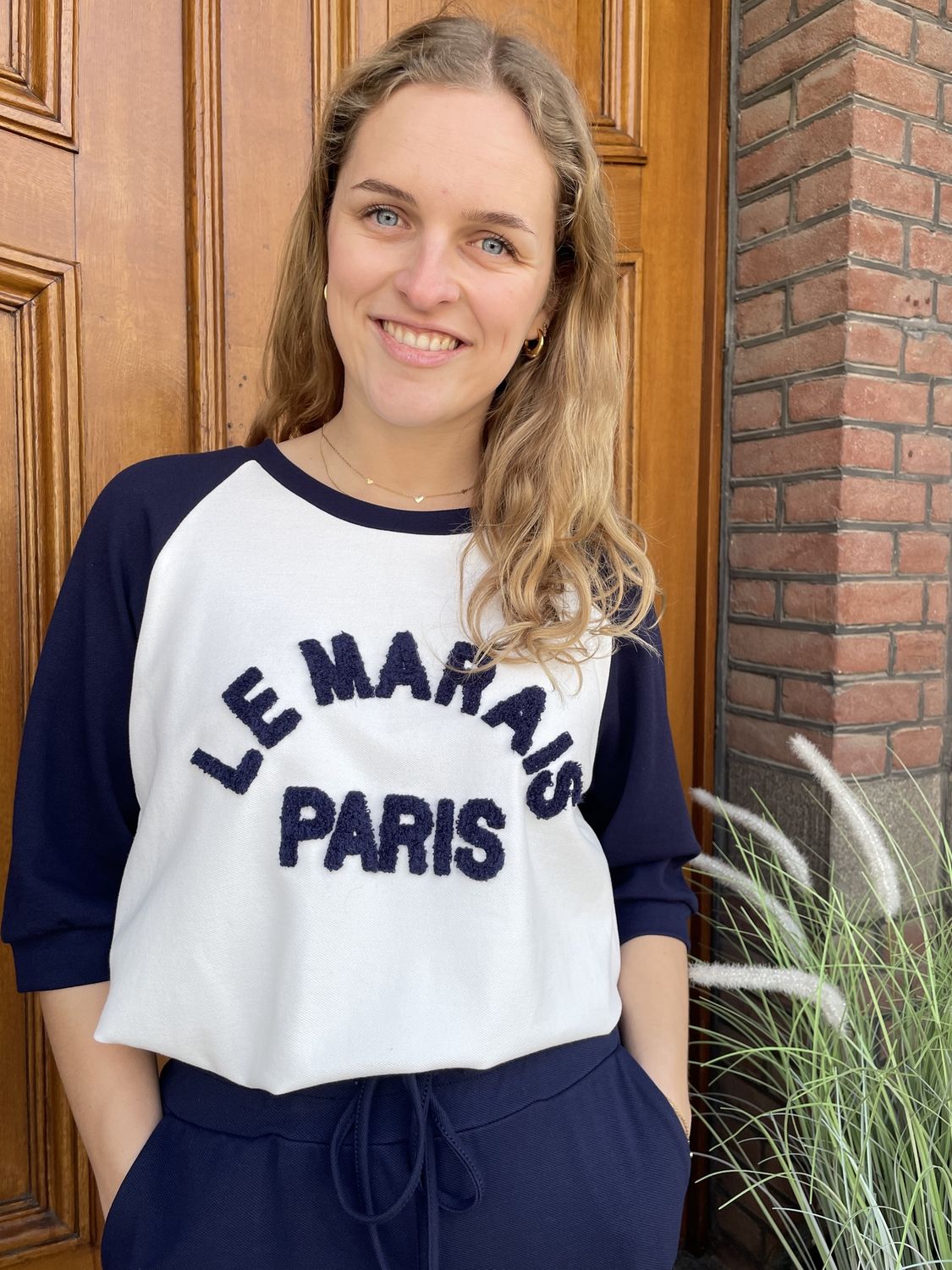 Tshirt Marais - Donkerblauw