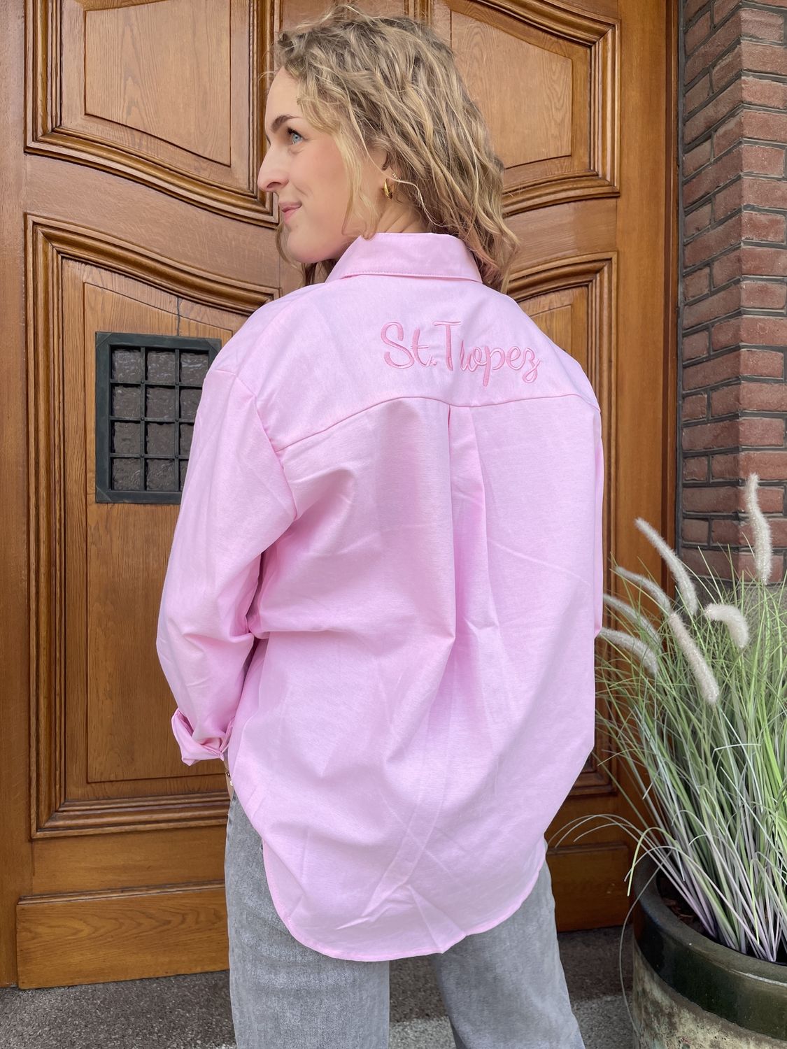 BLOUSE ST TROPEZ - Lichtroze