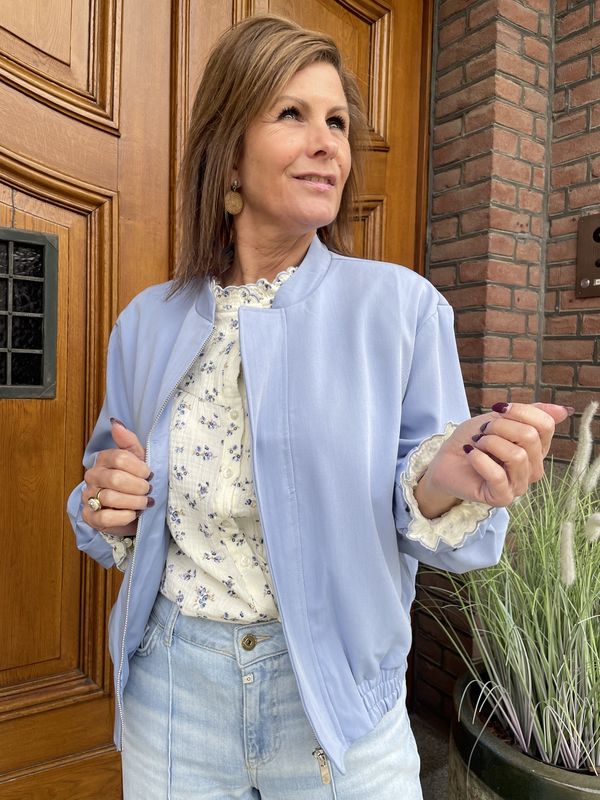 Bomberjack - Lavendelblauw