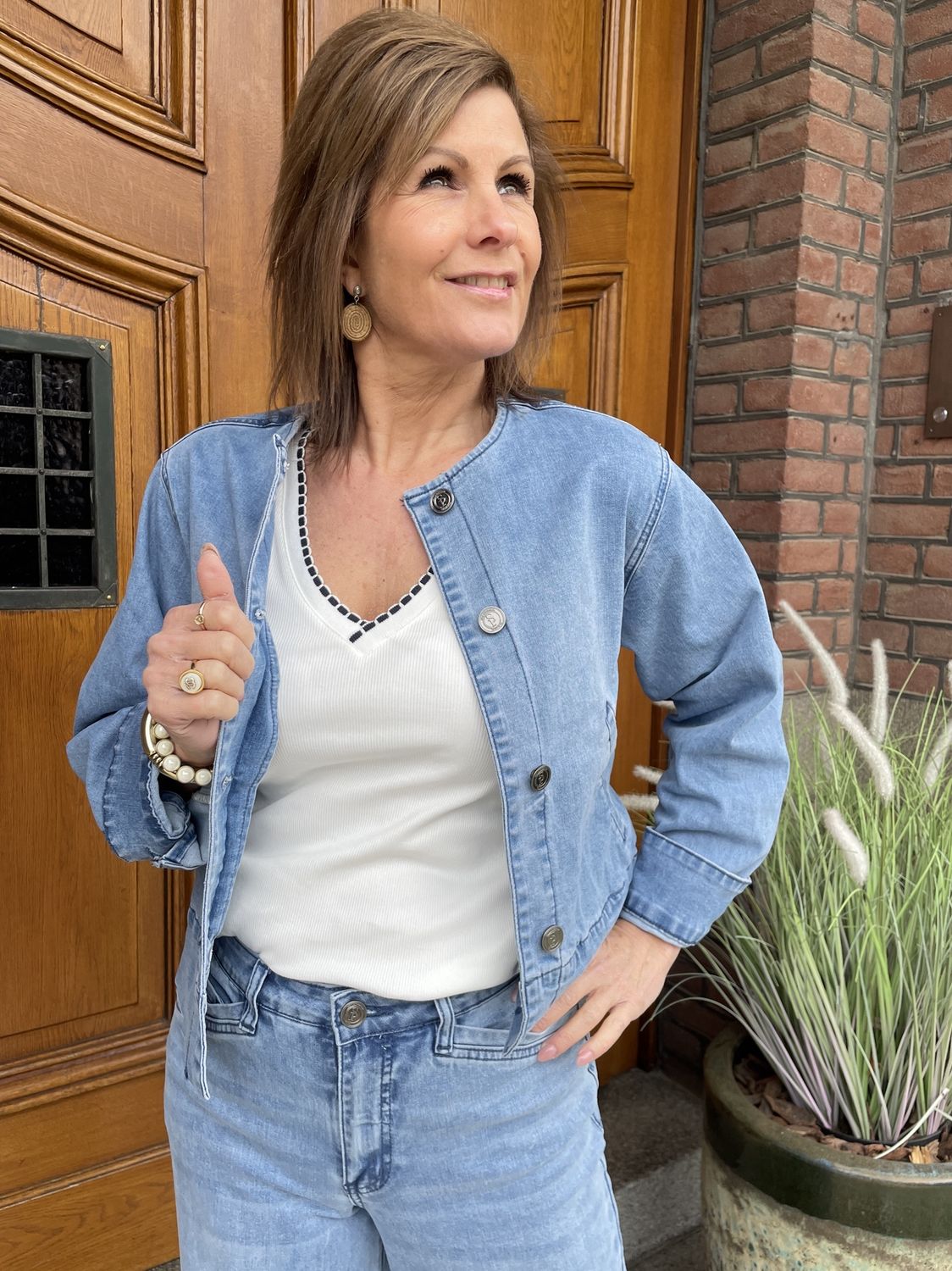 Jacket FEJA Denim Blue