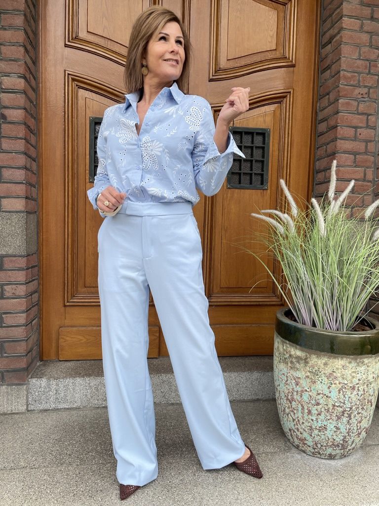 LICHTBLAUWE Pantalon - Lily