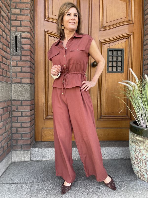 Jumpsuit Y101 - Bruin