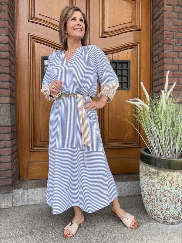 Gestreepte Jurk Saar