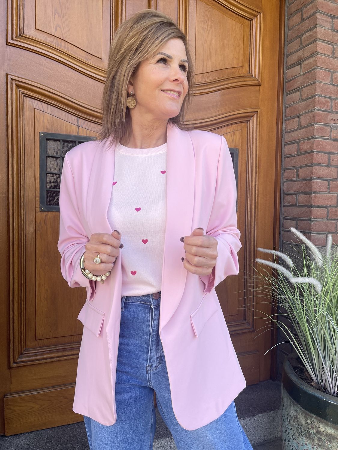 Blazer JANNIE - Lichtroze