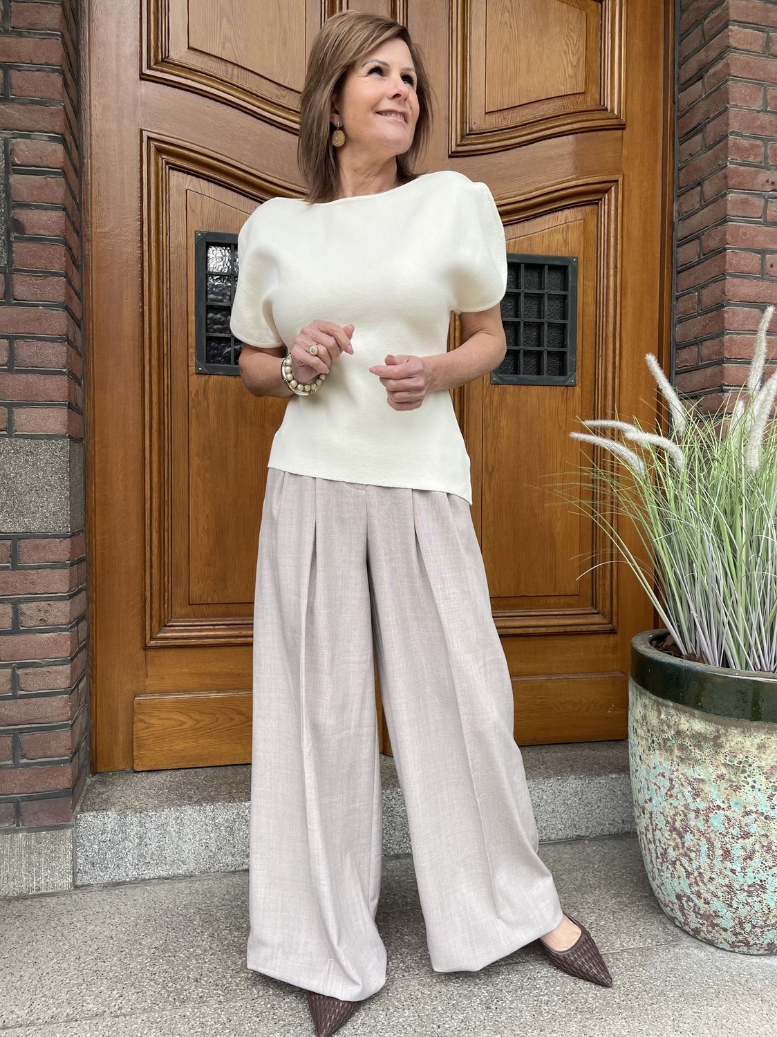 PANTALON K080 - TAUPE