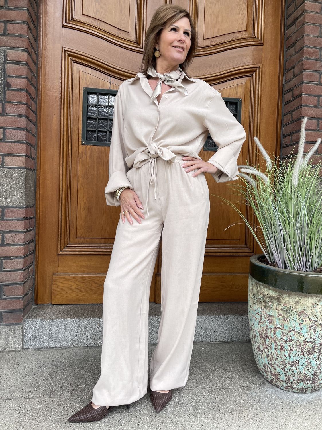 BEIGE PANTALON - 15887