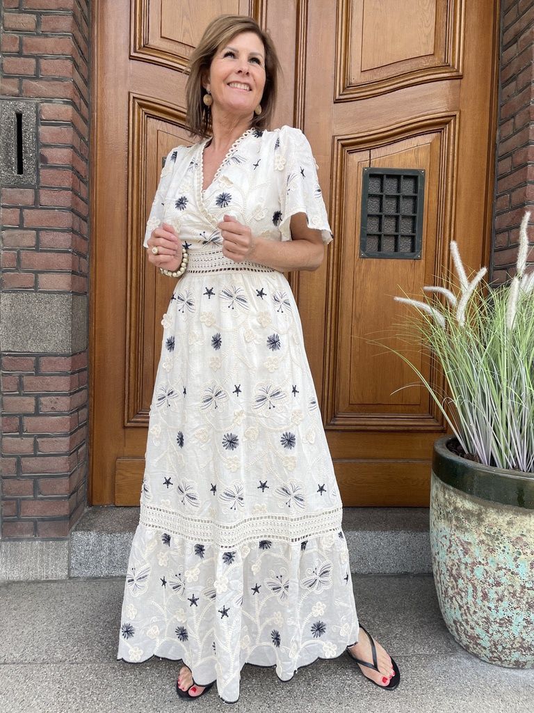 JURK met BRODERIE DETAILS - Estelle -