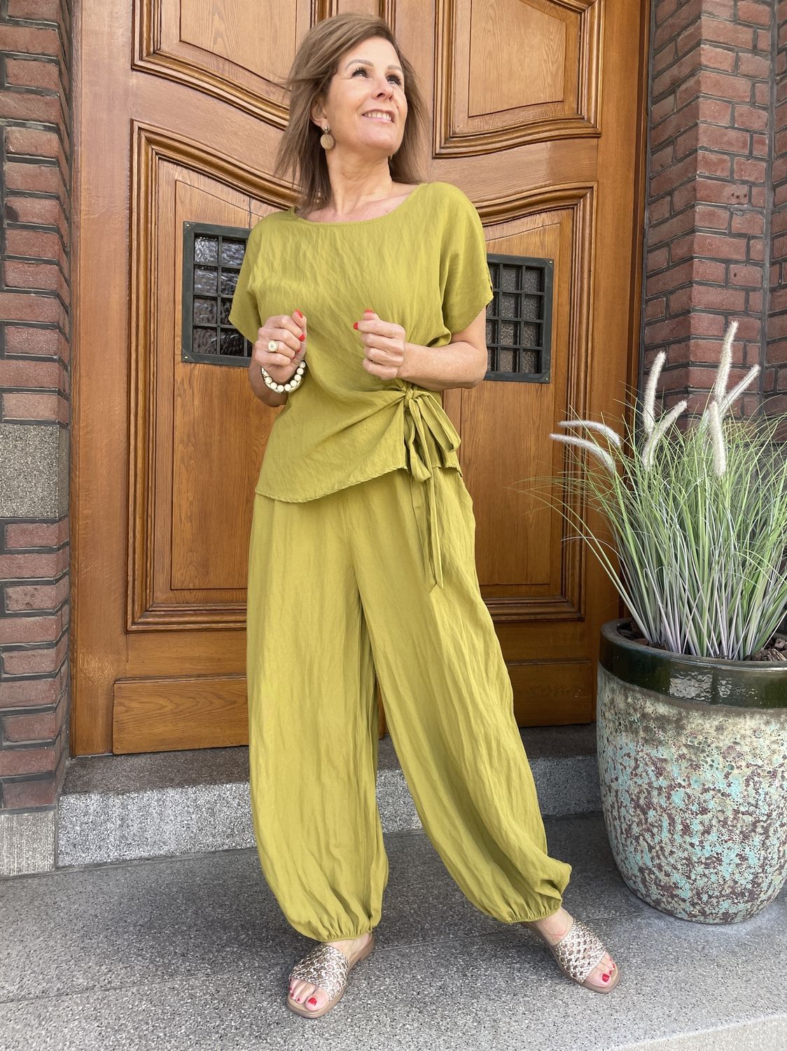 Uni Ballonbroek - Lime