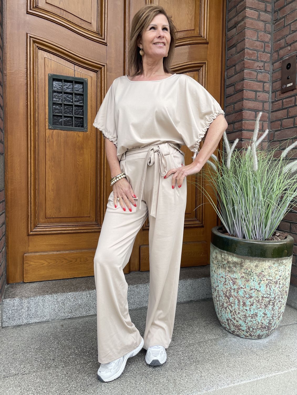 BROEK MAYA - BEIGE