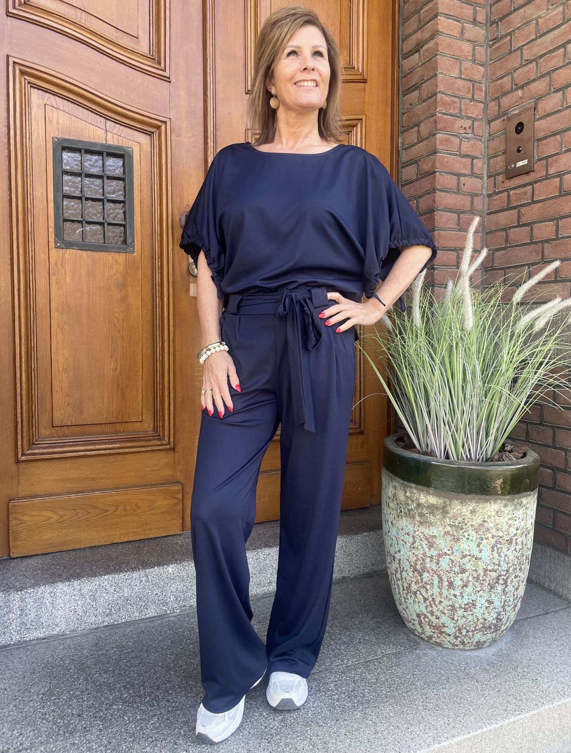 BROEK MAYA - DONKERBLAUW