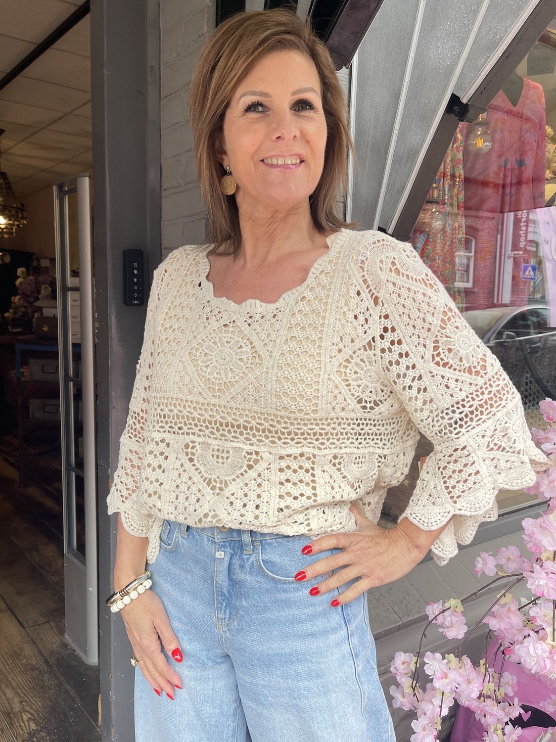 Gehaakte Sweater June