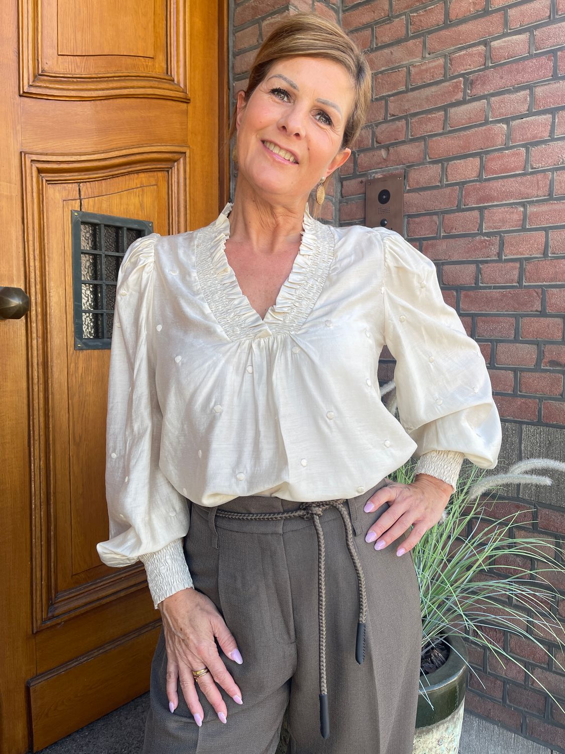 Blouse Anousca Offwhite