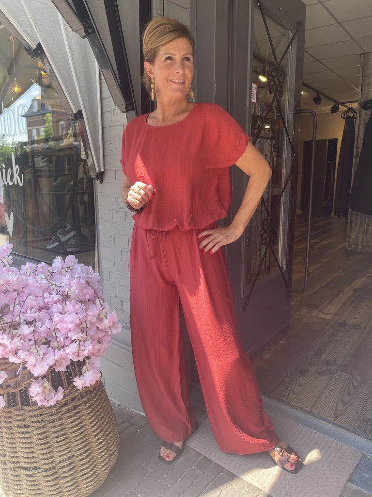 Viscose Set Melanie - Brique