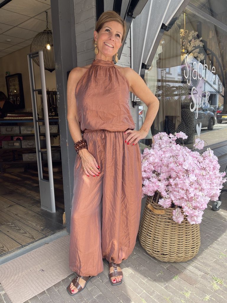 Ballonbroek Metallic - Koper