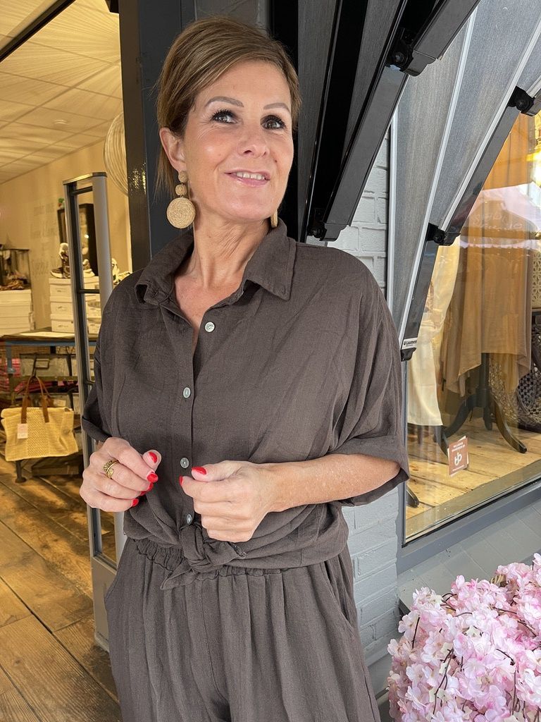 Blouse Lilly Viscose - Choco